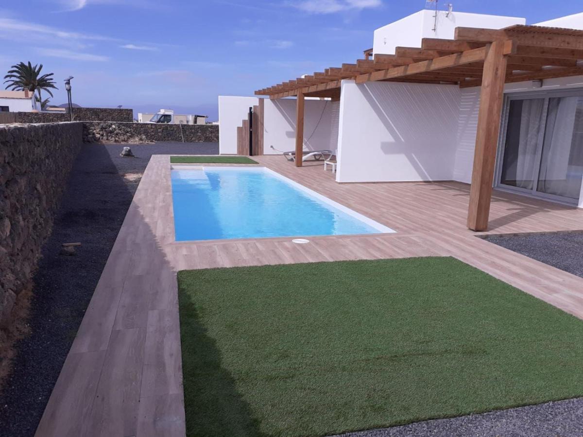 Villa Vista Volcan Lajares With Heated Pool Eksteriør bilde